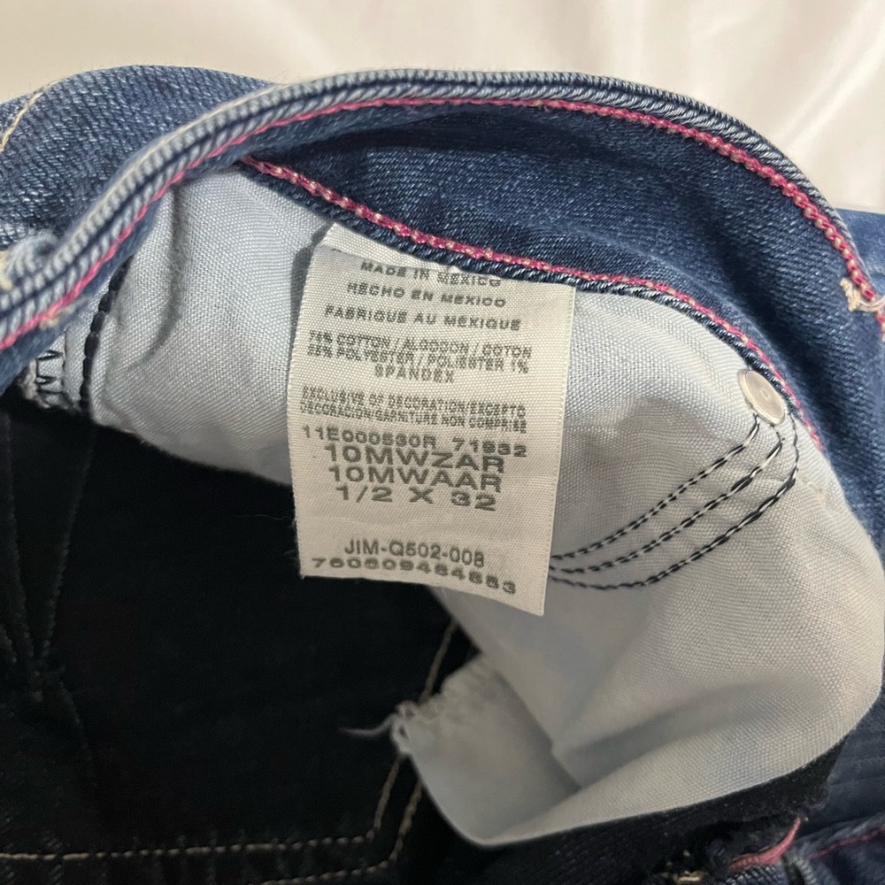 Wrangler Dark Blue Bootcut Jeans - Picture 5 of 6